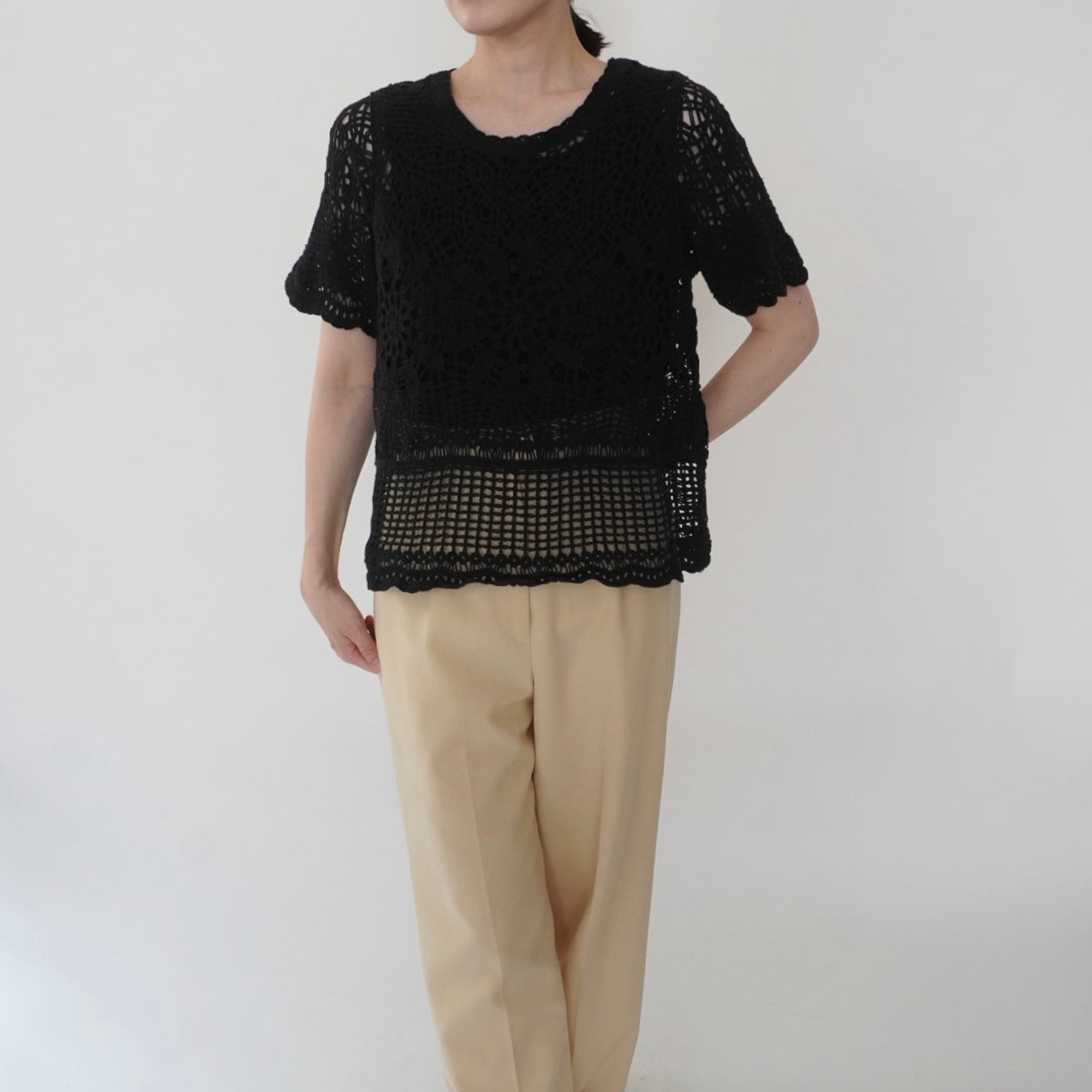90s Crochet Top