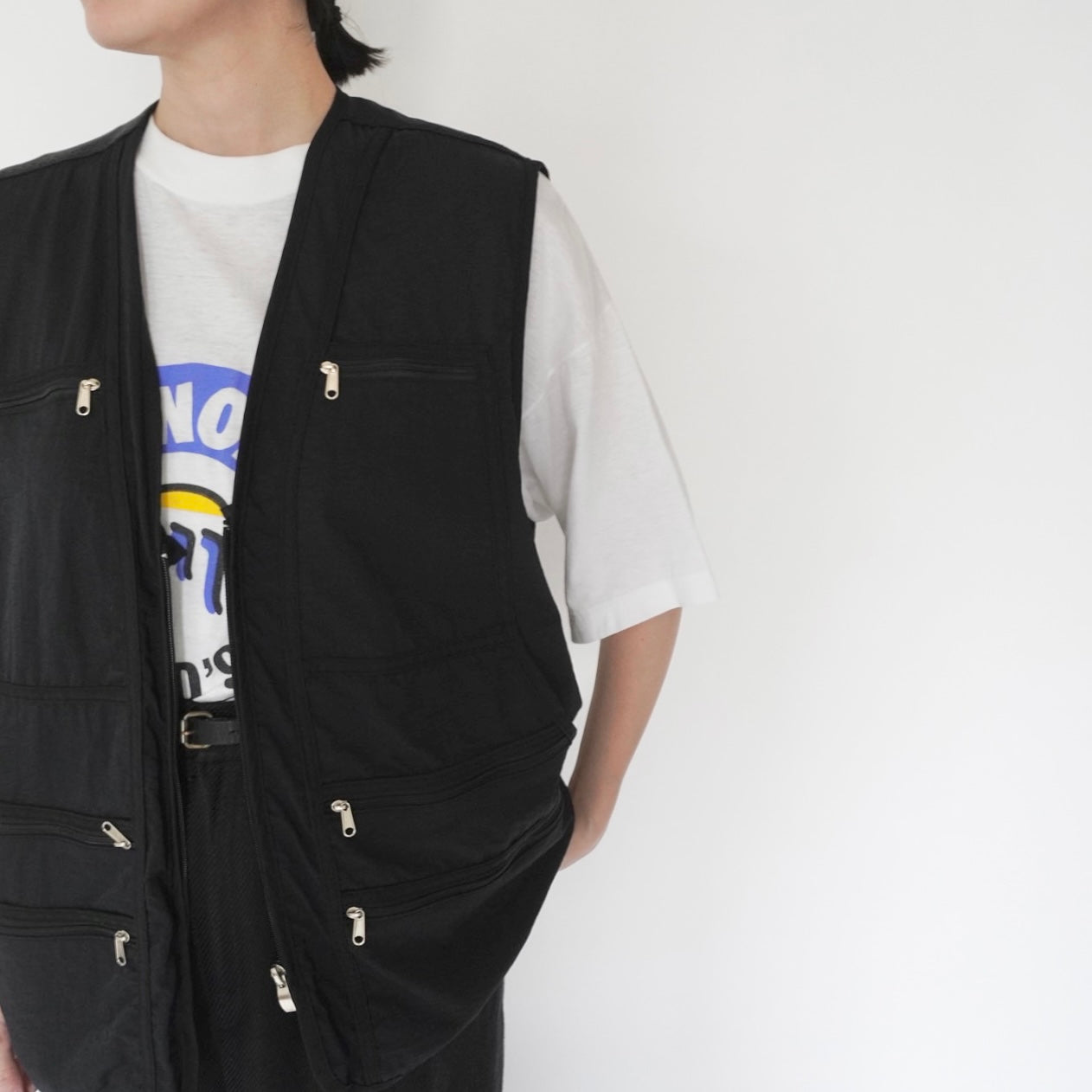 90s Design Zip Vest