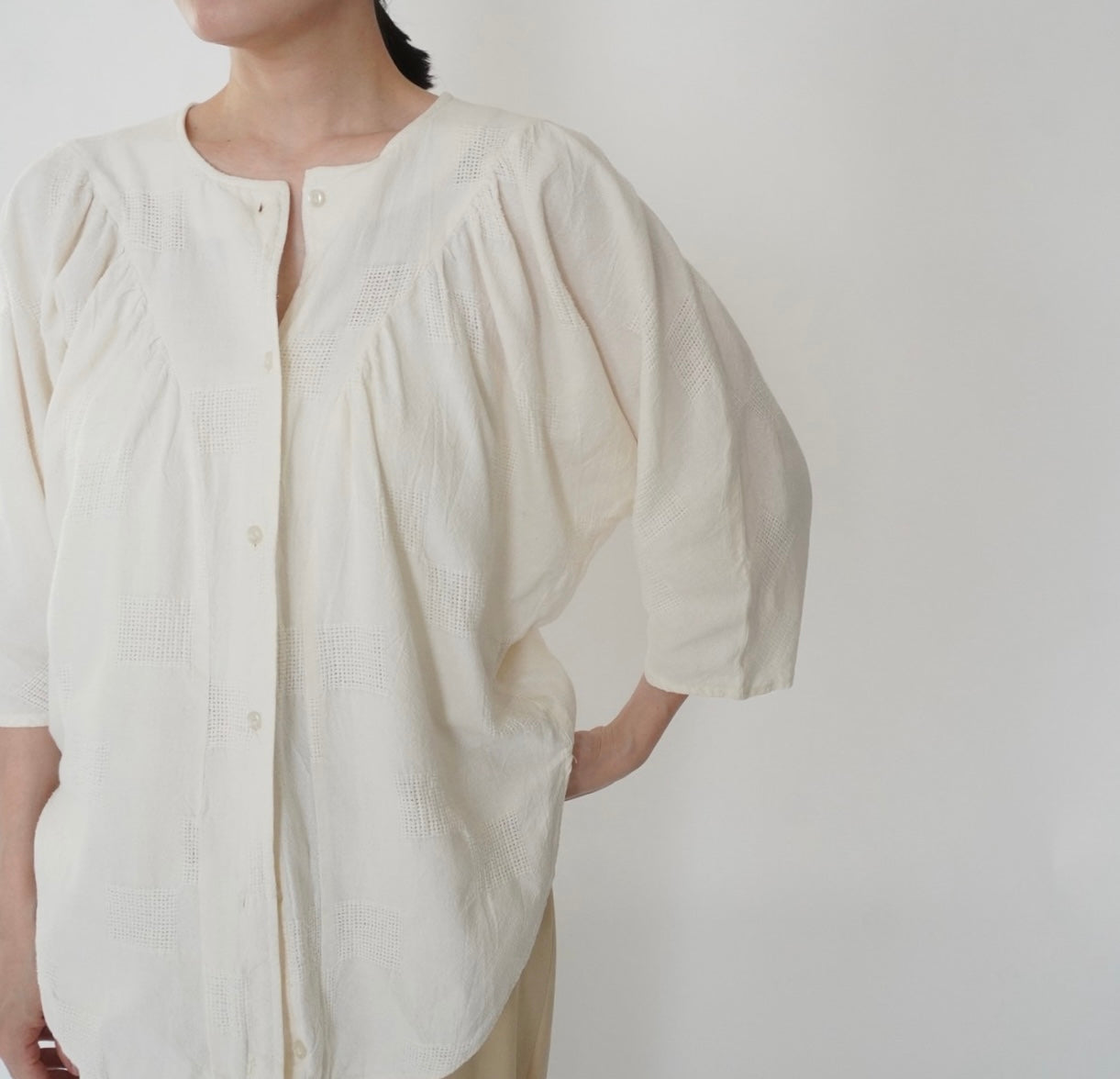 90s Cotton Blouse