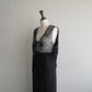 90s Black Satin Vest