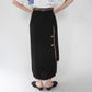 80s Rayon Design Skirt