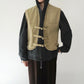 70s Belt Design Vest Made in USA