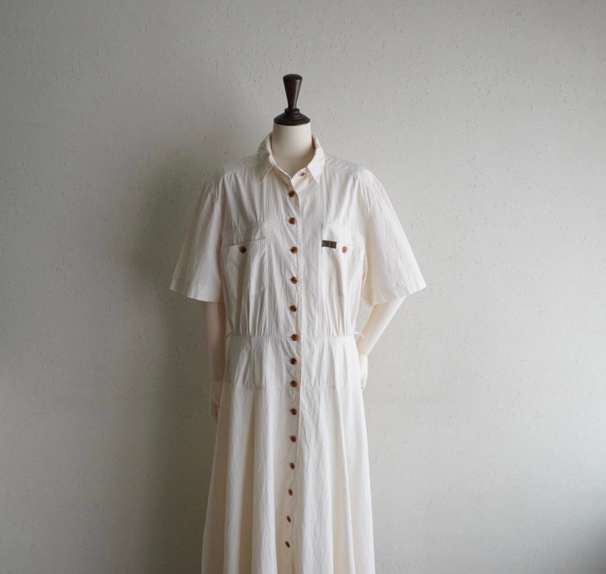 90s Maxi Shirt Dress