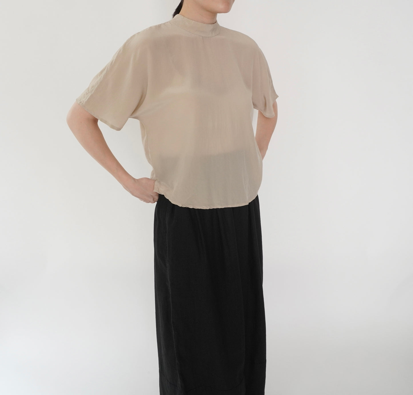 90s Silk Blouse