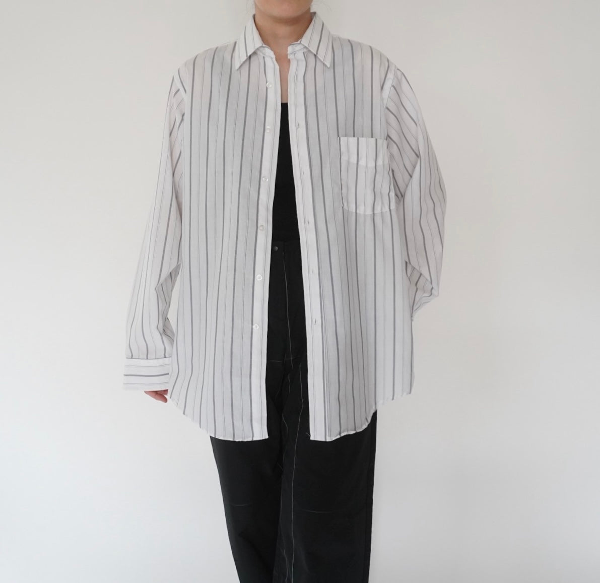 90s Striped Shirt Made in USA