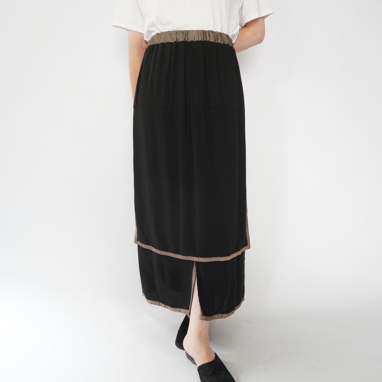 80s Rayon Design Skirt
