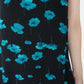 90s Rayon  Printed Sleeveless Dress