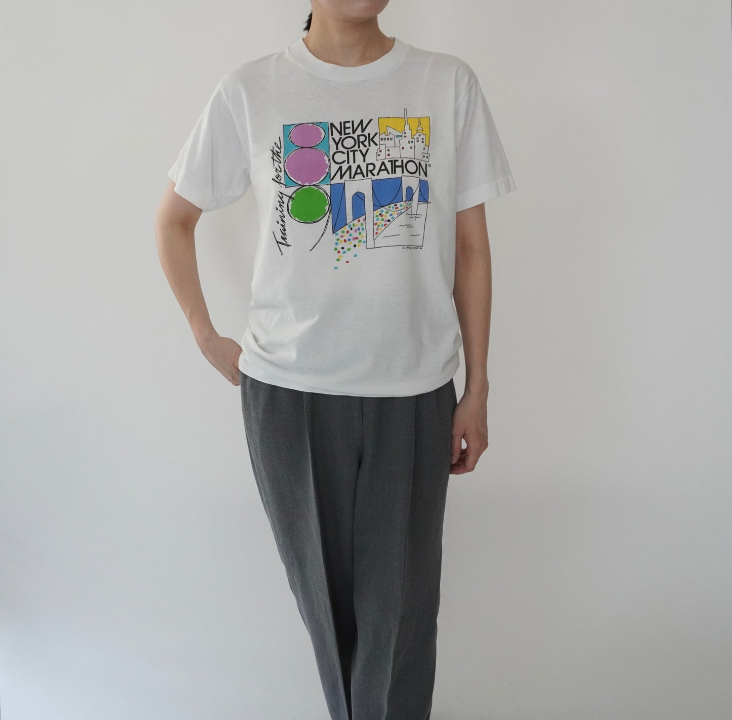 80s Printed T-shirt Made in USA