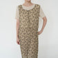 90s Floral Print Sheer Dress