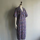 80s EURO Printed Dress
