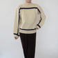 80s＂Rodier Paris" Design Knit