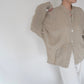 90s Design Beige Blouse