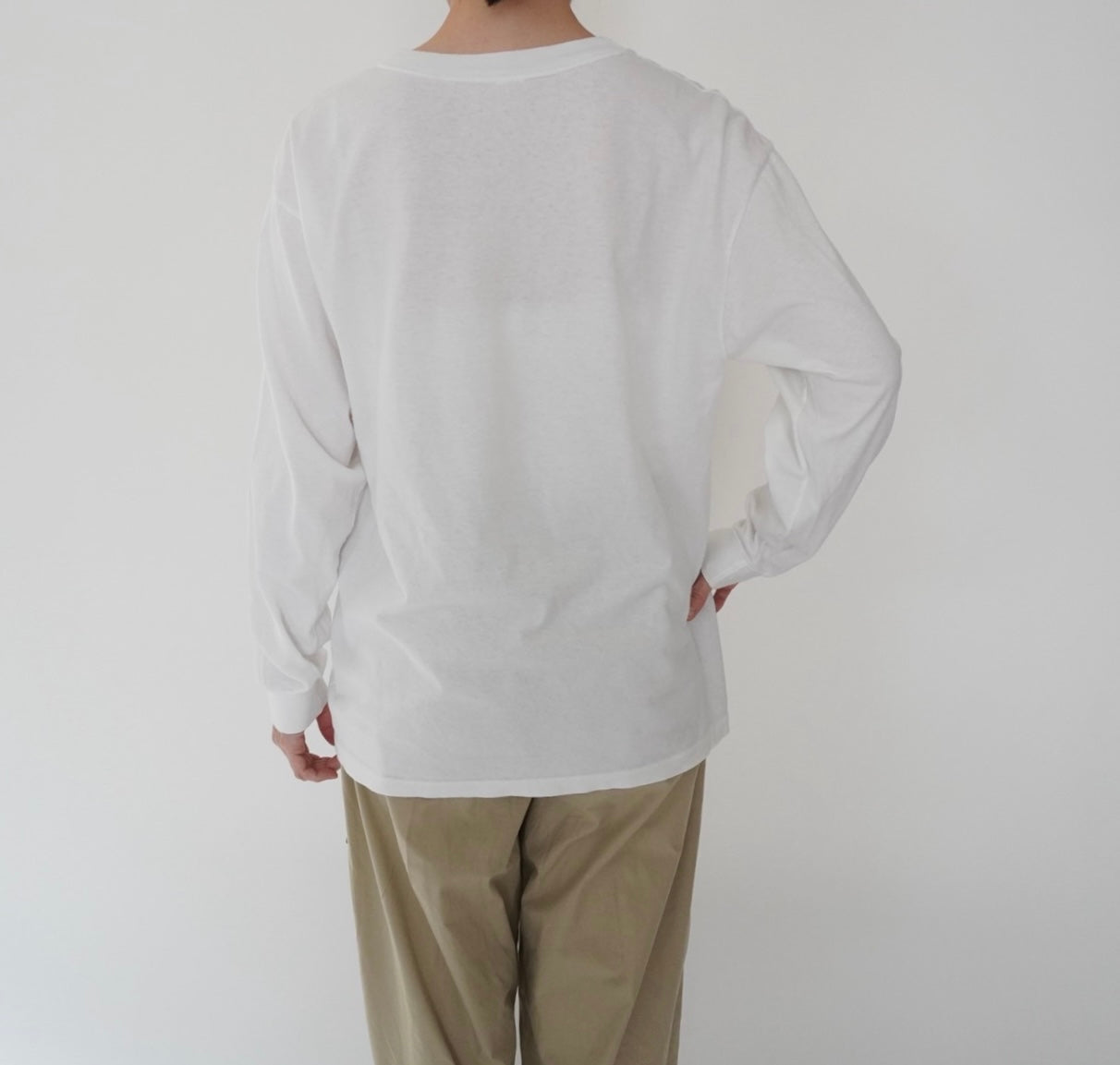 90s Printed Long T-shirt Made in USA