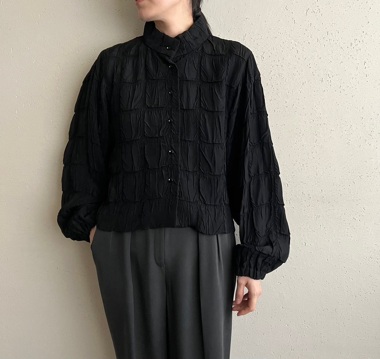 80s "Avant Garde" Design Blouse, Jacket