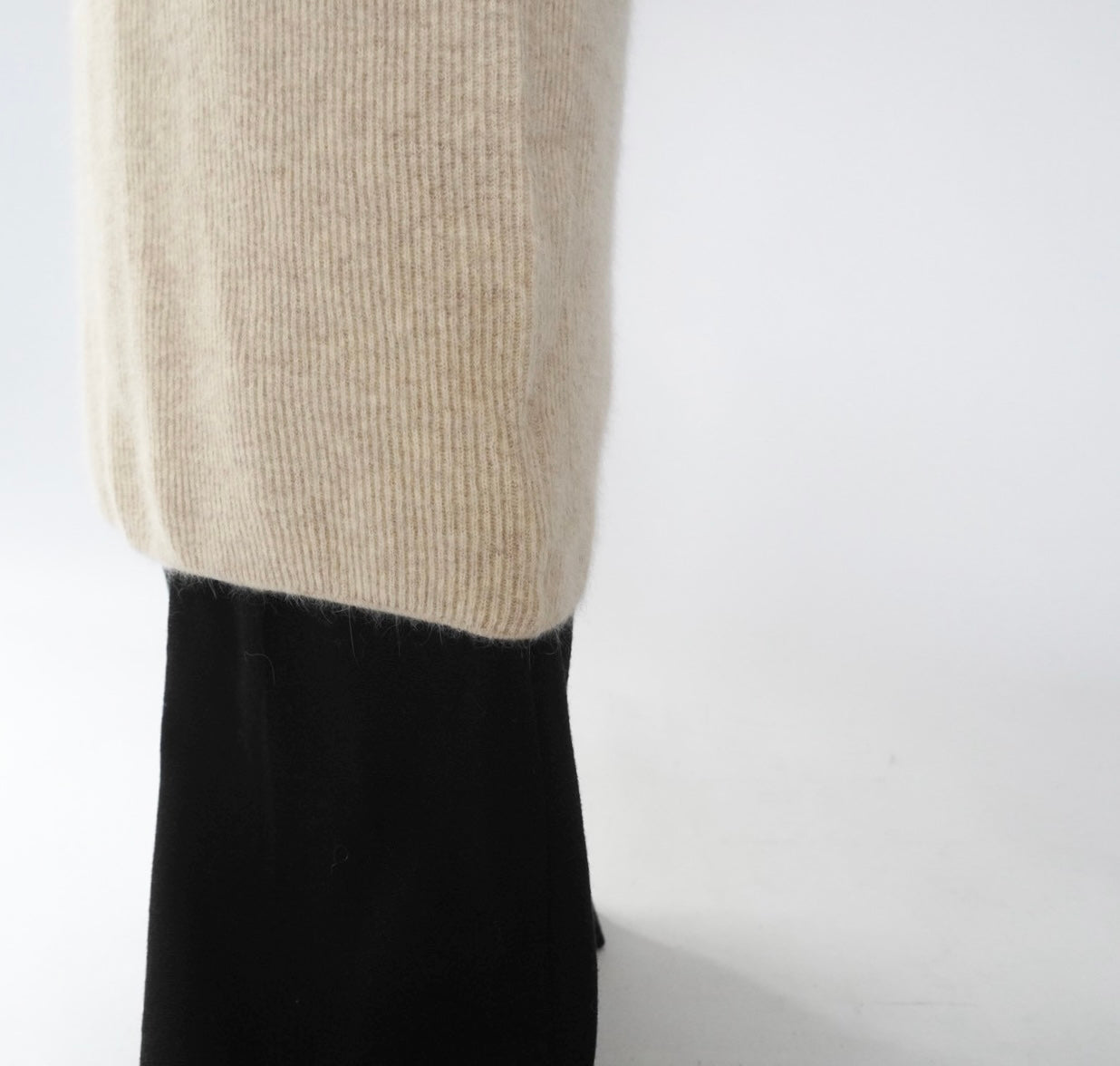 80s Angora Knit Dress