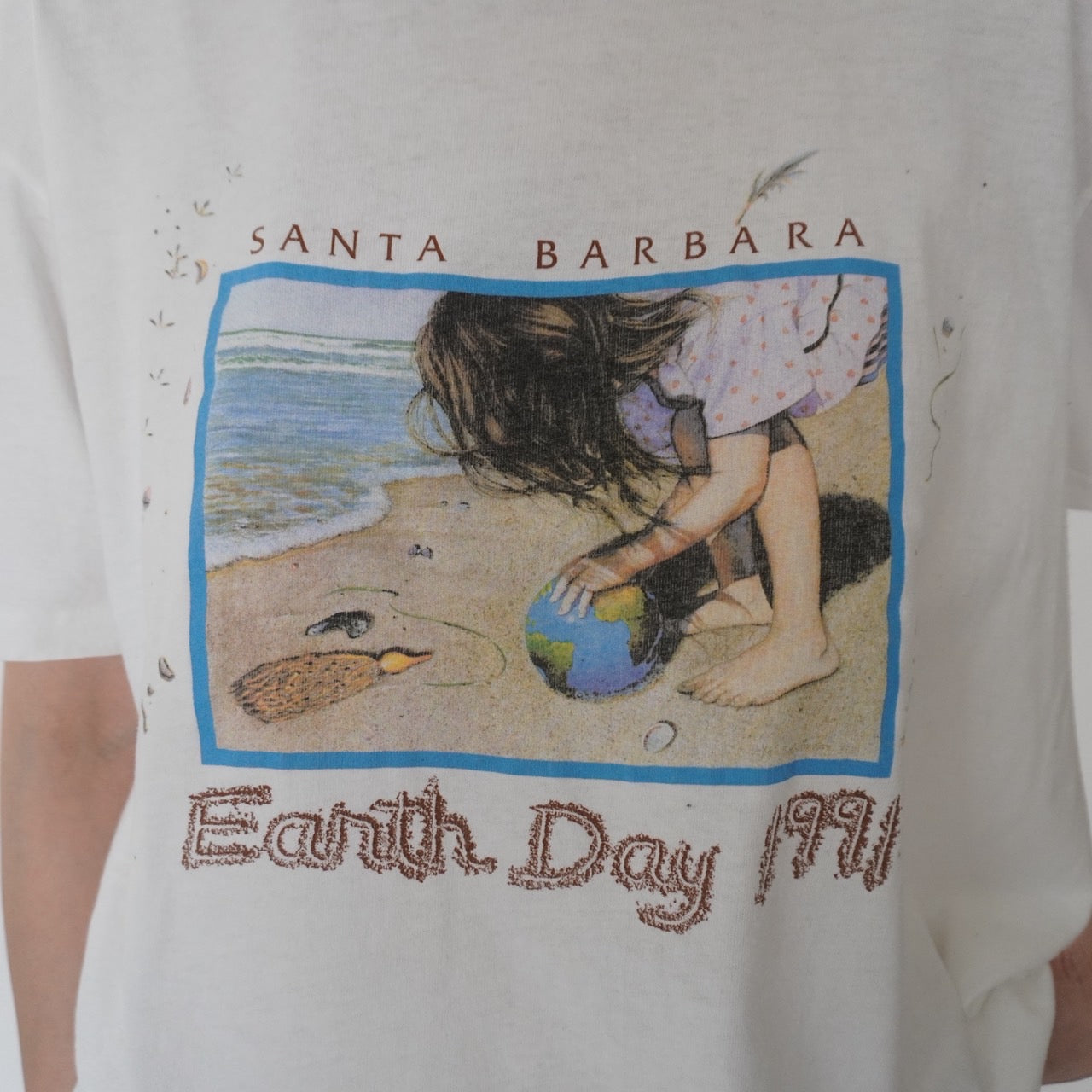90s Printed T-shirt Made in USA
