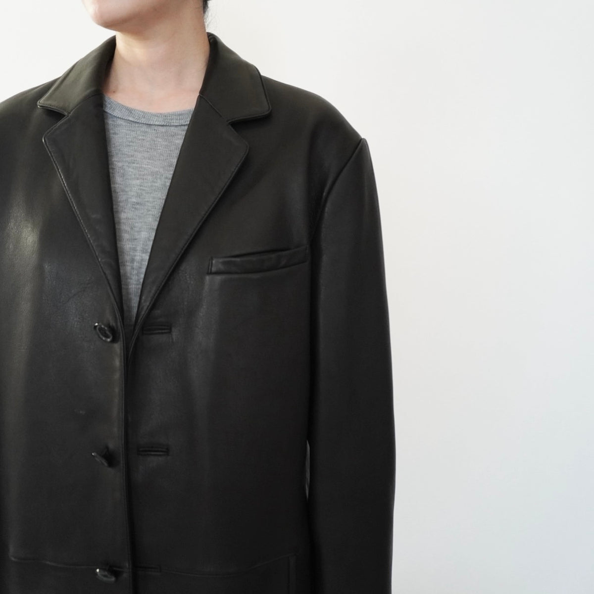 90s Leather Jacket