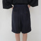 90s Linen Shorts Made in USA