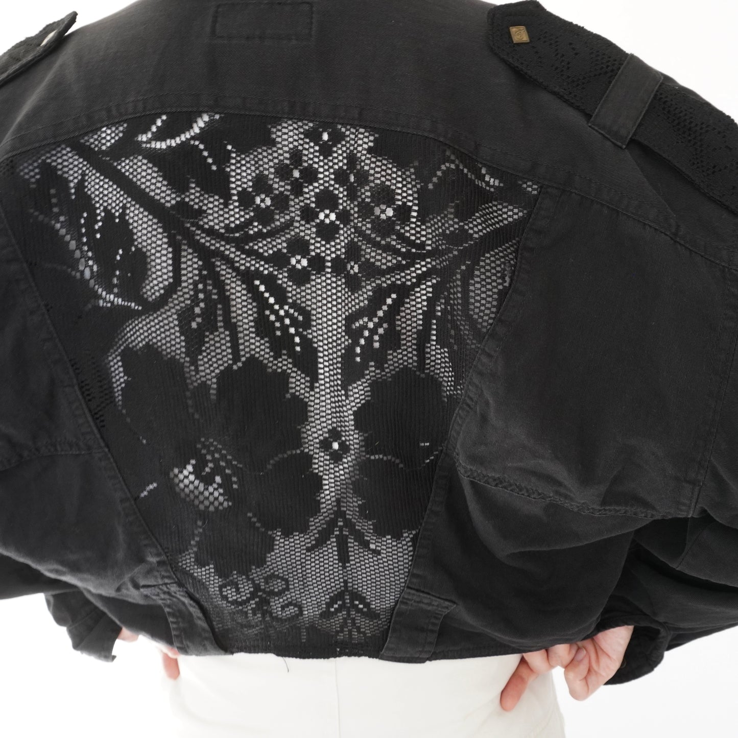 80s Lace Design Jacket