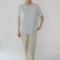 90s Light Blue Top Made in USA