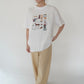 90s "AIGLE" Printed T-shirt Made in France