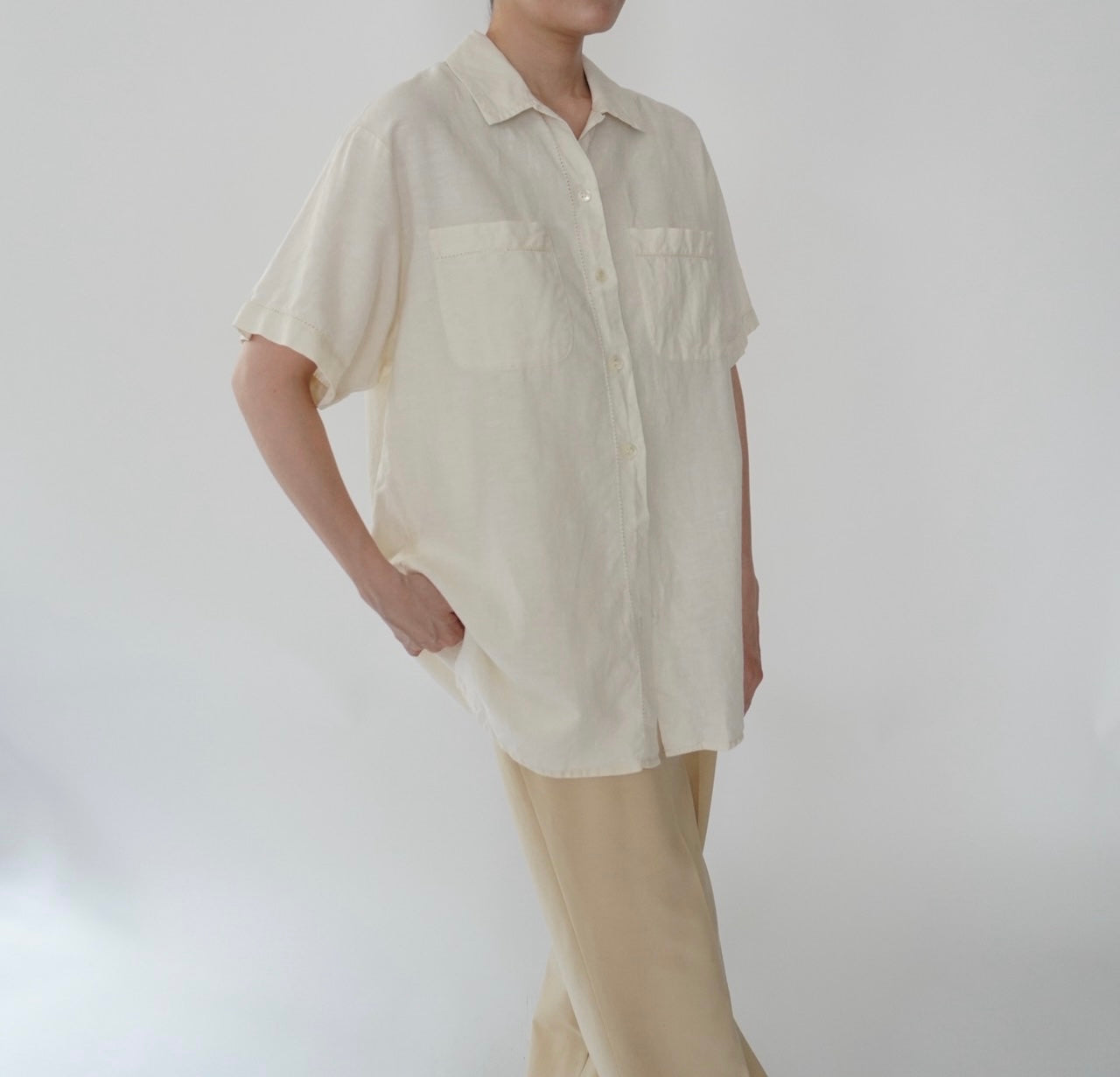 90s Linen Shirt