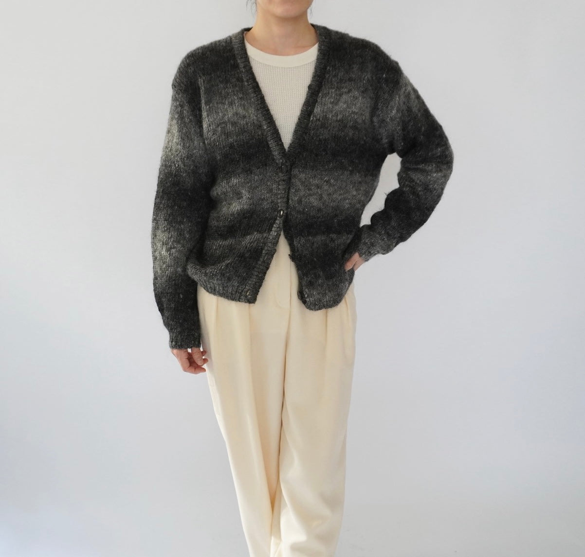 90s Design Mohair Cardigan
