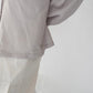 70s Hand Embroidery Silk Shirt Dead Stock