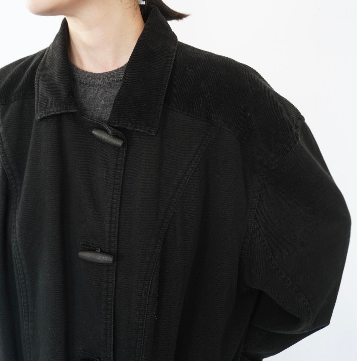 90s Cotton×Corduroy Coat