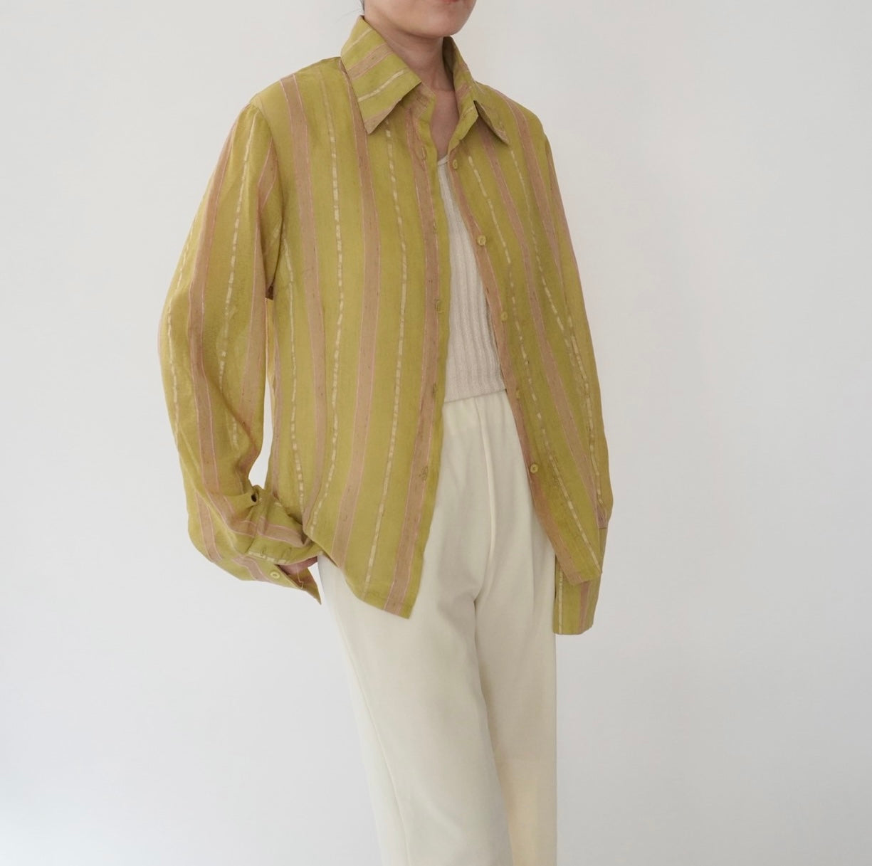 90s Striped Shirt