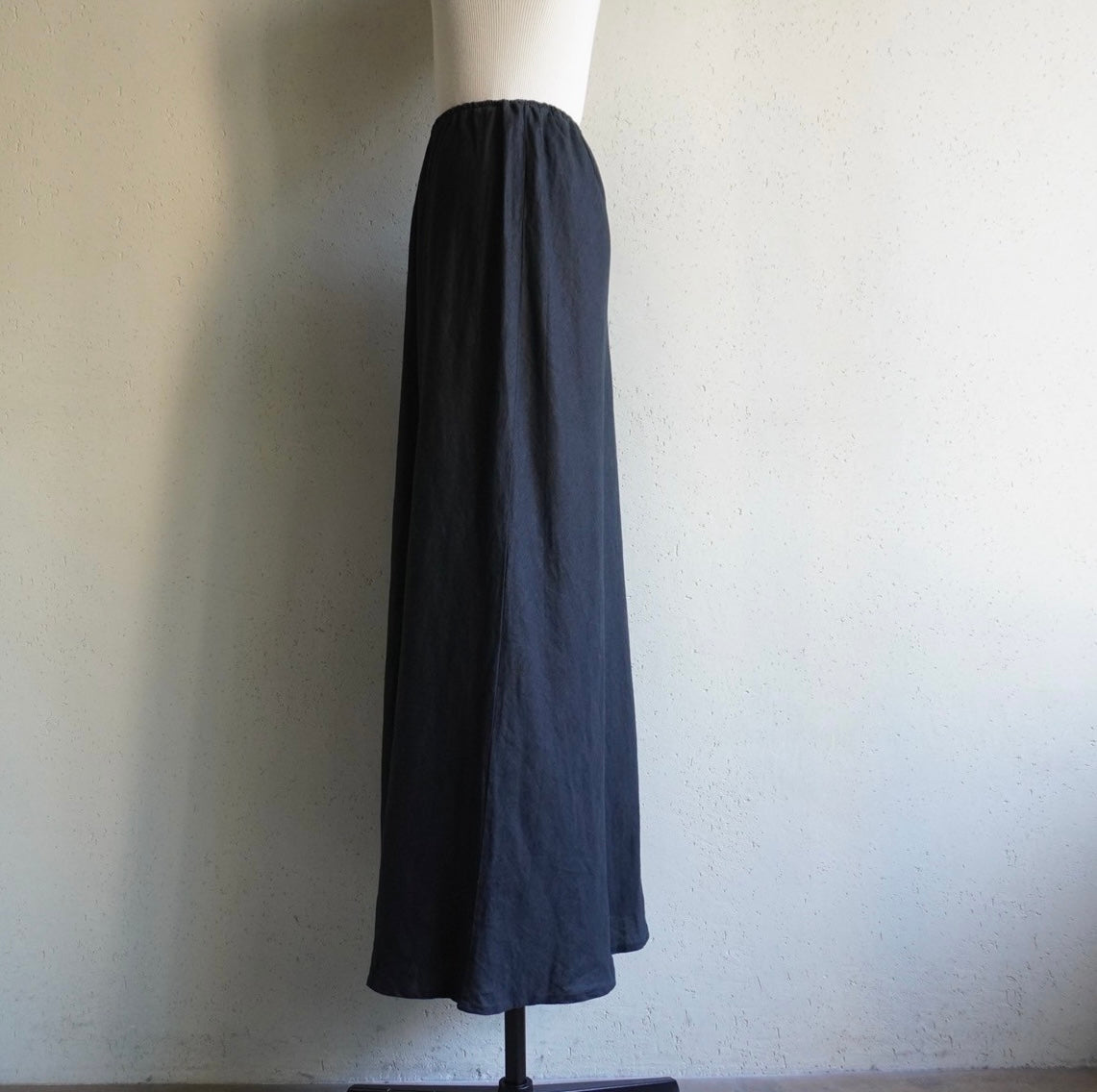90s Linen Maxi Skirt Made in USA