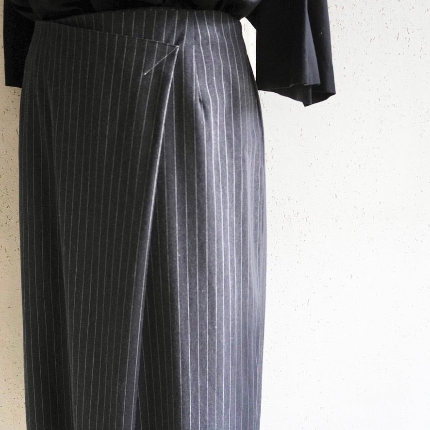 90s Striped Skirt Made in USA