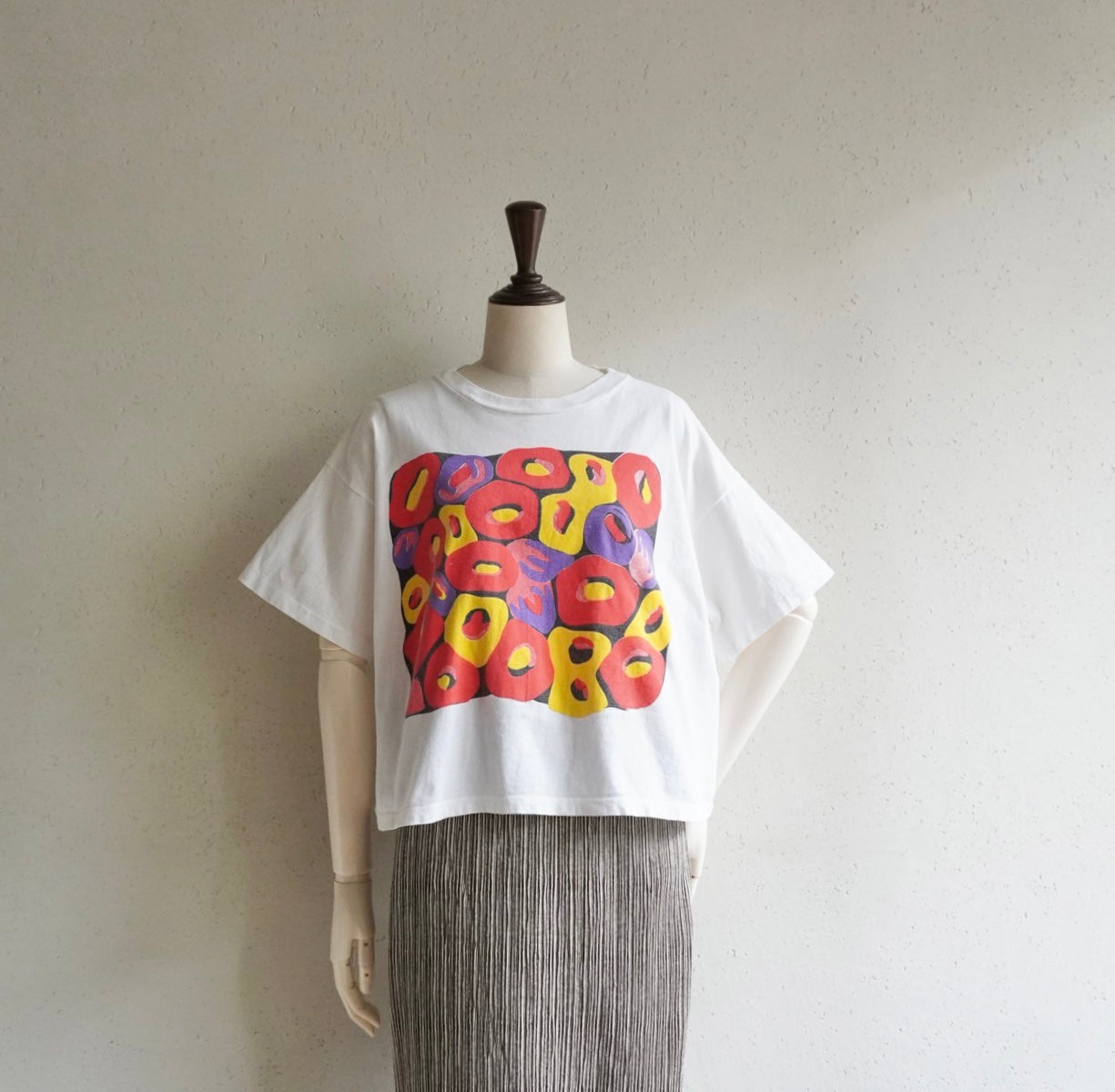 90s Cropped Printed T-shirt
