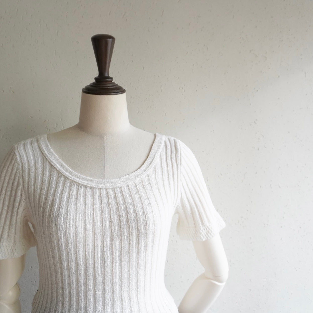 90s Ribbed Top Made in Italy