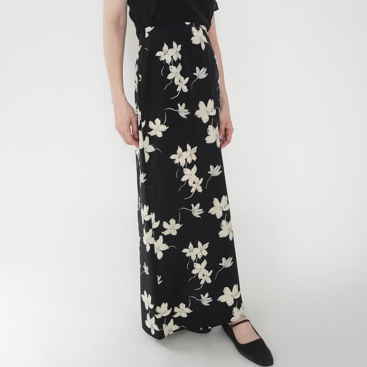 90s Flower Pattern Skirt Made in Canada
