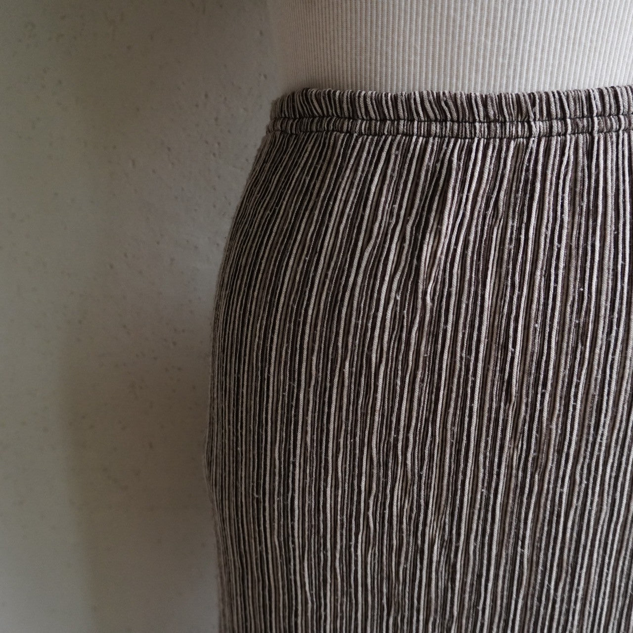 90s Pleat Skirt Made in France