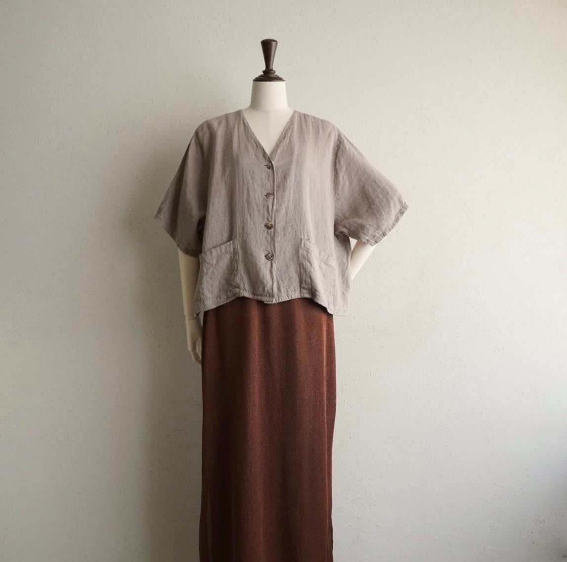 90s Linen Blouse Made in Italy