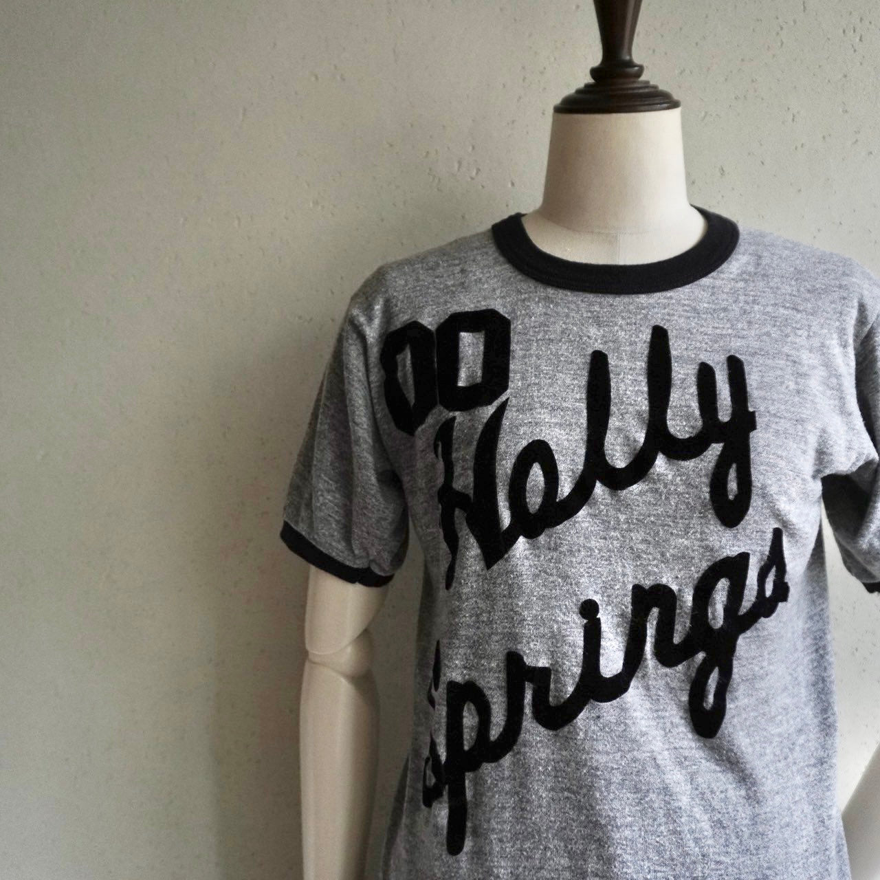80s Flock Print T-shirt Made in USA