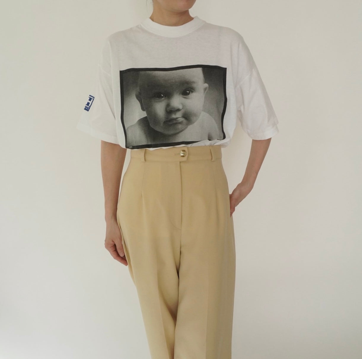 90s EURO Photo Printed T-shirt