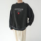 90s "GUESS" Embroidery Sweater Made in USA
