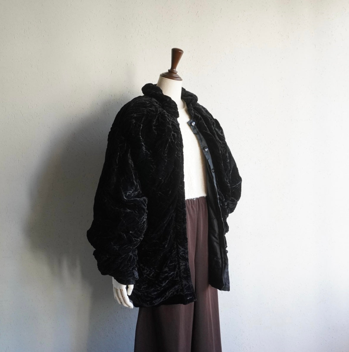 80s Velour Wavy Jacket