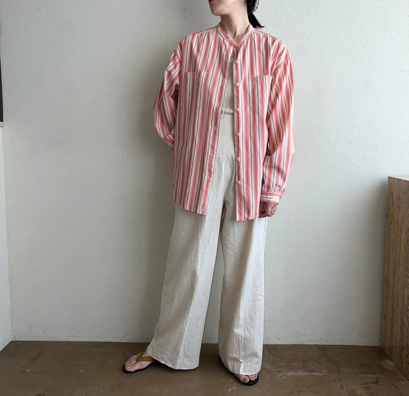 90s "EDDIE BAUER" Striped Shirt