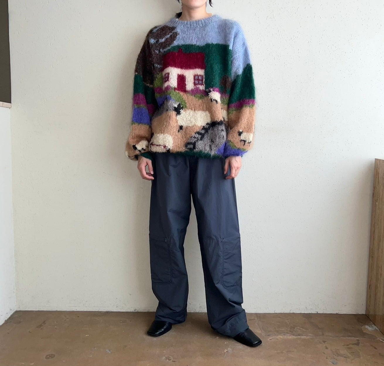 90s Design Mohair Knit