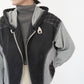 90s  Two Tone Design Light Jacket