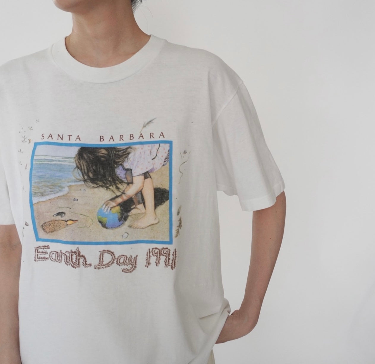 90s Printed T-shirt Made in USA