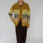 90s "BENETTON" Multi Striped Cardigan Made in Italy
