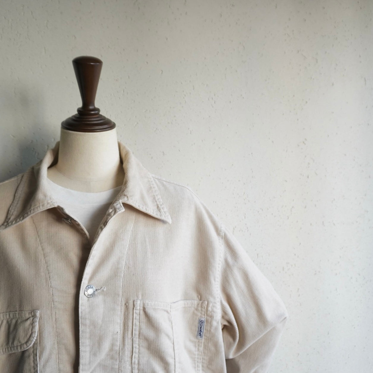 90s "GUESS " Corduroy Shirt,Jacket Made in USA