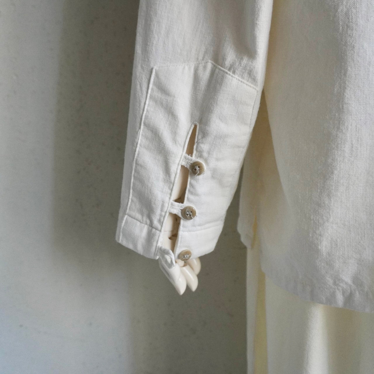 90s Design Ivory Cotton Top
