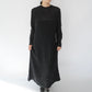 80s Black Knit Dress