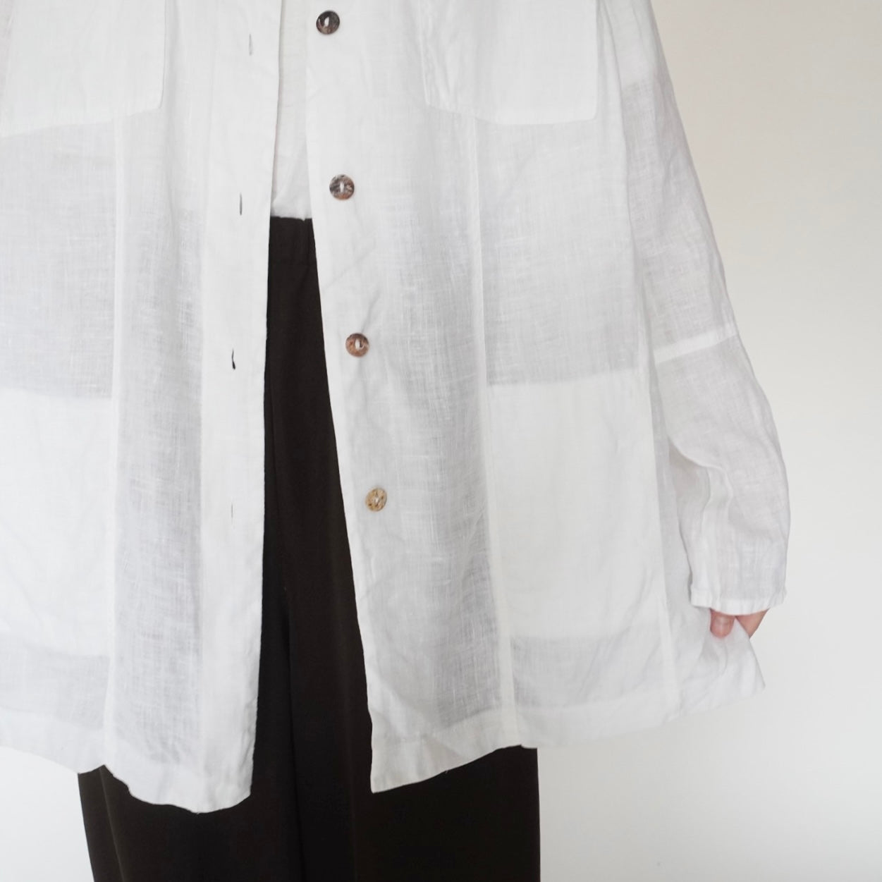 90s EURO Linen Light Jacket